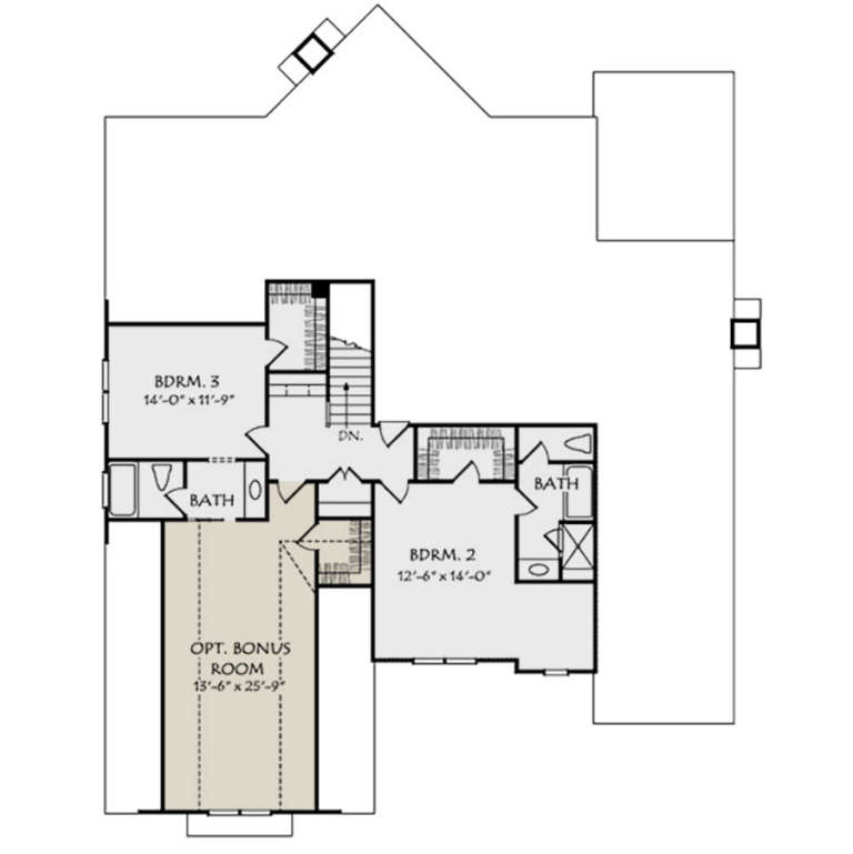 House Plan House Plan #20854 Drawing 2