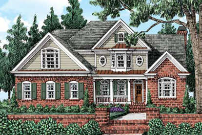 Traditional House Plan #8594-00064 Elevation Photo