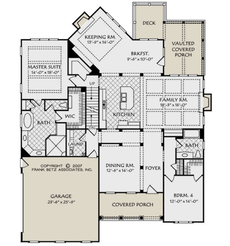 House Plan House Plan #20855 Drawing 1