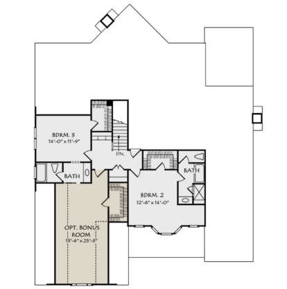 Second Floor for House Plan #8594-00064
