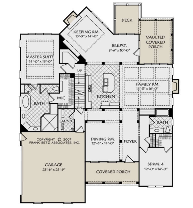 House Plan House Plan #20856 Drawing 1