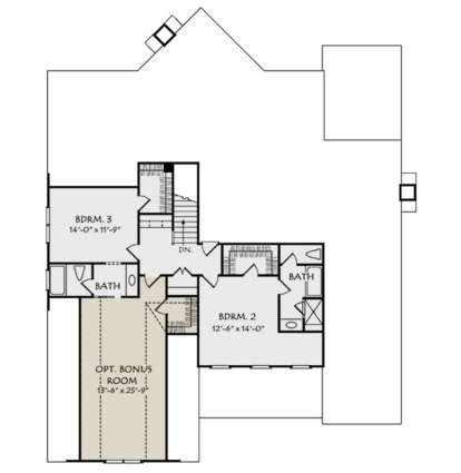 Second Floor for House Plan #8594-00065