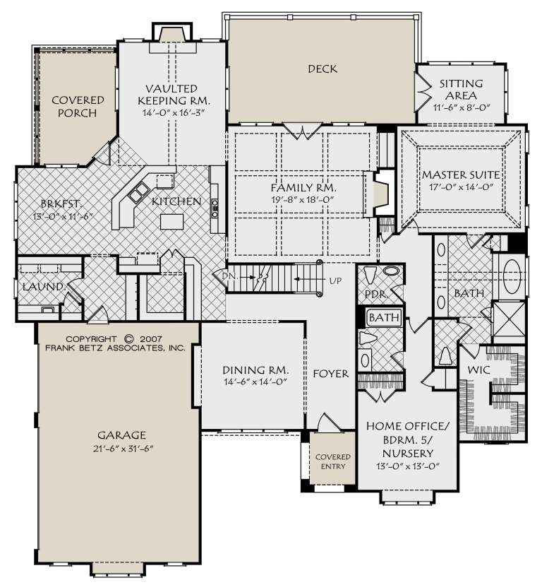 House Plan House Plan #20859 Drawing 1