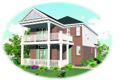 4 Bed, 2 Bath, 1867 Square Foot House Plan - #053-00046