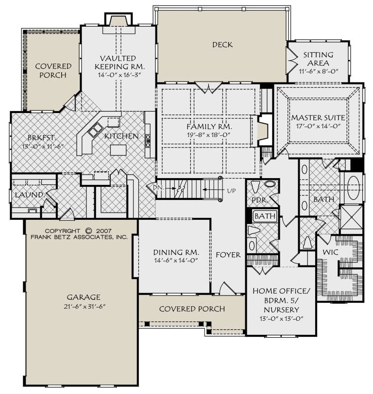 House Plan House Plan #20861 Drawing 1