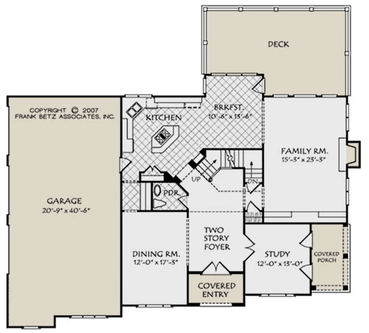 Main Floor for House Plan #8594-00069