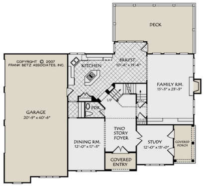 Main Floor for House Plan #8594-00069