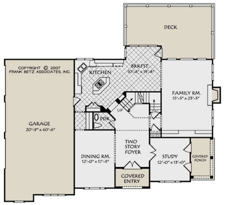 House Plan House Plan #20862 Drawing 1