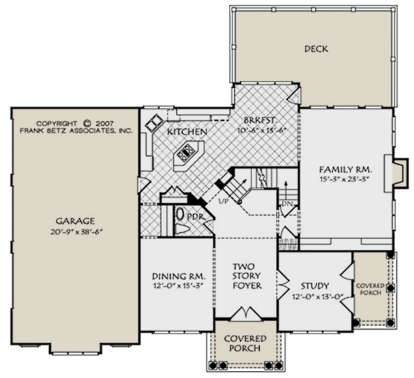 Main Floor for House Plan #8594-00070