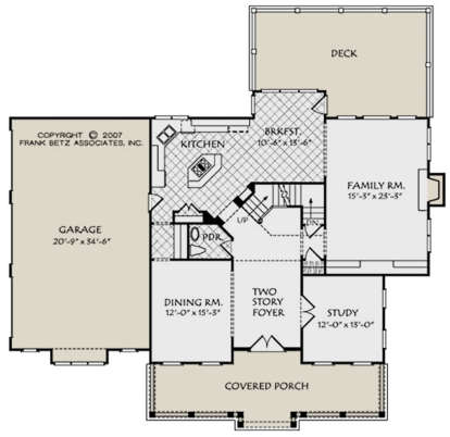 Main Floor for House Plan #8594-00071