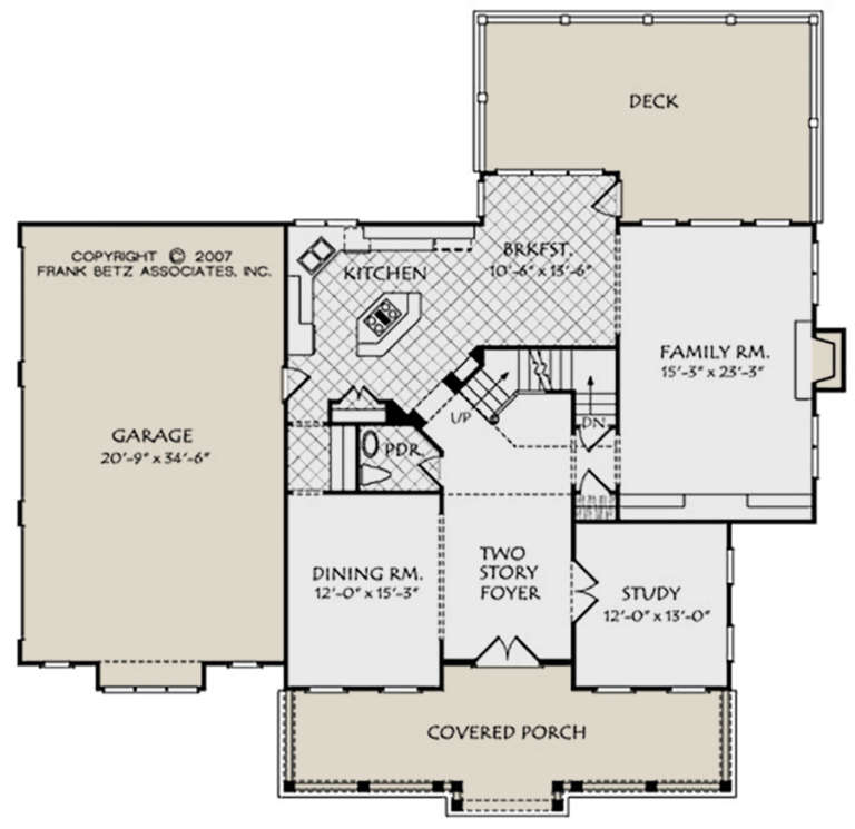 House Plan House Plan #20864 Drawing 1