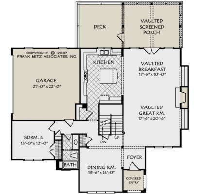 Main Floor for House Plan #8594-00072