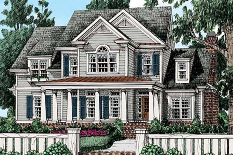 House Plan House Plan #20867 Front Elevation 
