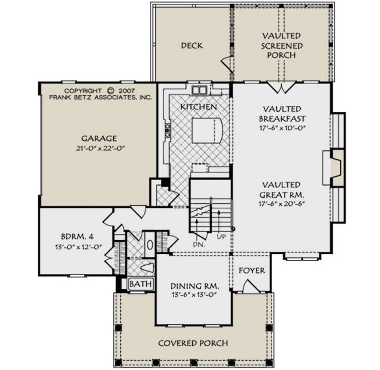 House Plan House Plan #20867 Drawing 1