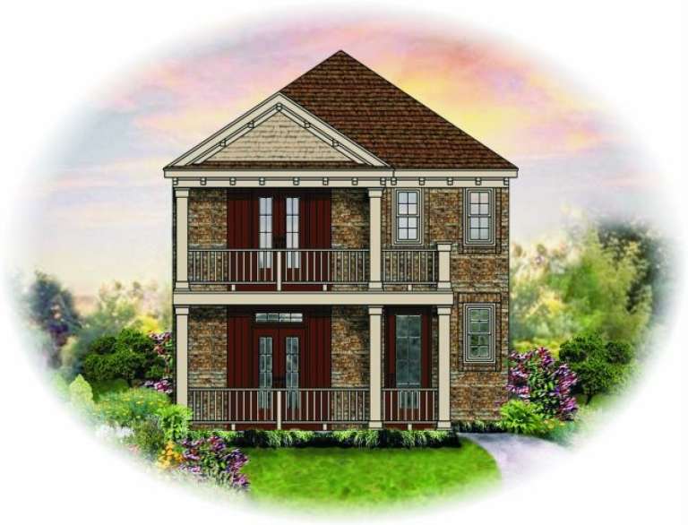House Plan House Plan #2087 Front Elevation