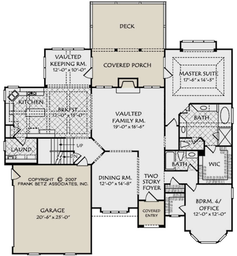 House Plan House Plan #20872 Drawing 1