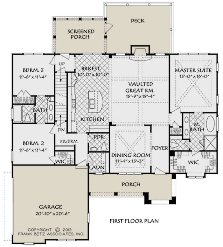 House Plan House Plan #20874 Drawing 1