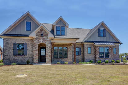 European House Plan #8594-00084 Elevation Photo