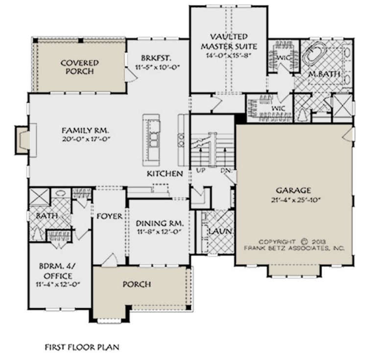 House Plan House Plan #20877 Drawing 1