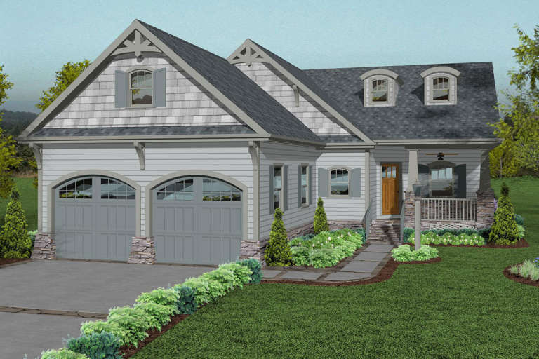 House Plan House Plan #20882 Front Elevation 
