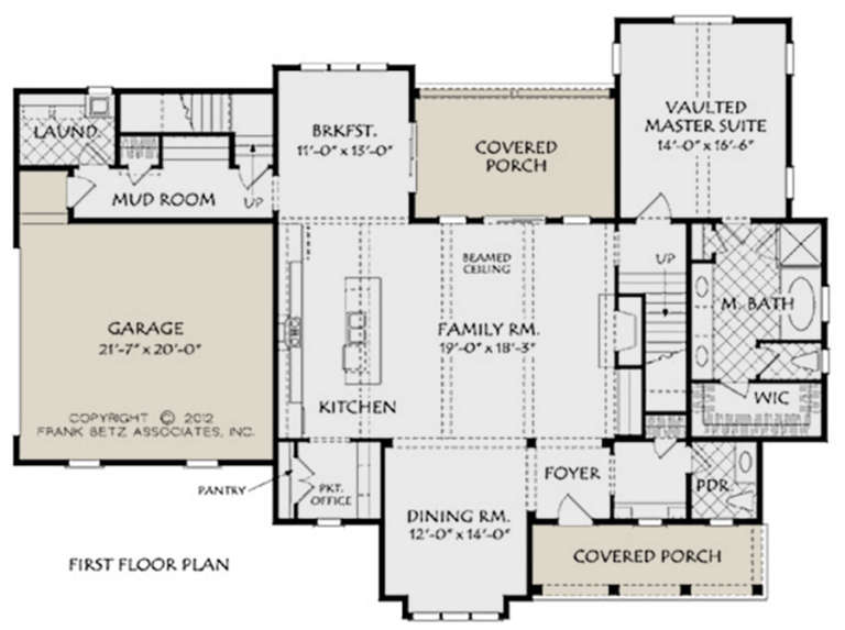 House Plan House Plan #20888 Drawing 1