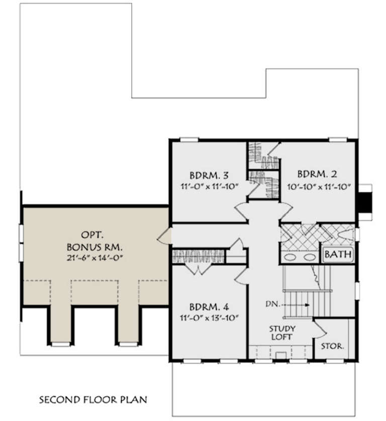 House Plan House Plan #20890 Drawing 2