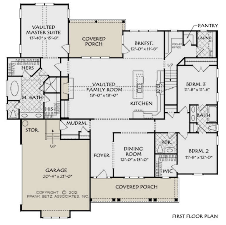 House Plan House Plan #20891 Drawing 1