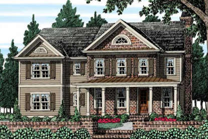 Country House Plan #8594-00094 Elevation Photo