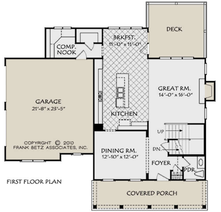 House Plan House Plan #20892 Drawing 1