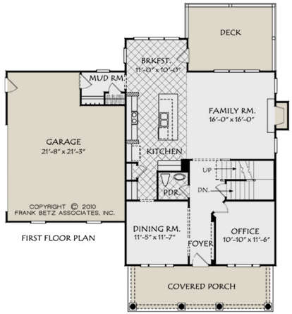 Main Floor for House Plan #8594-00095