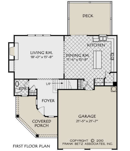 Main Floor for House Plan #8594-00097