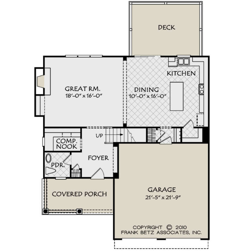House Plan House Plan #20899 Drawing 1