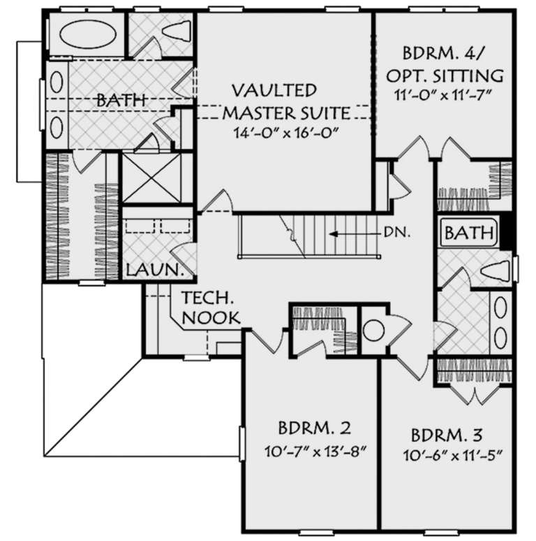 House Plan House Plan #20899 Drawing 2