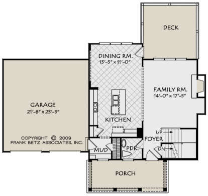 Main Floor for House Plan #8594-00100