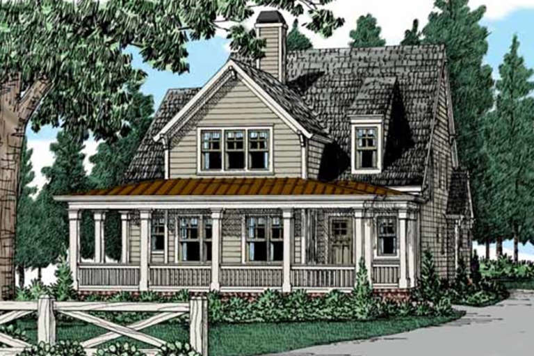 House Plan House Plan #20902 Front Elevation 