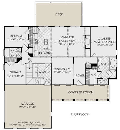 Main Floor for House Plan #8594-00103