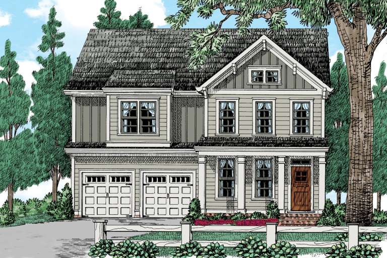 House Plan House Plan #20905 Front Elevation 