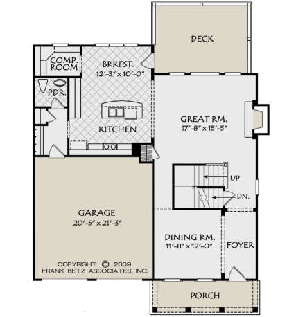 Main Floor for House Plan #8594-00105