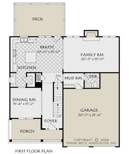 Main Floor for House Plan #8594-00106