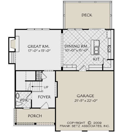Main Floor for House Plan #8594-00107