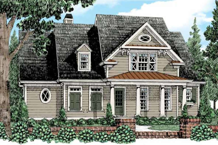 House Plan House Plan #20908 Front Elevation 