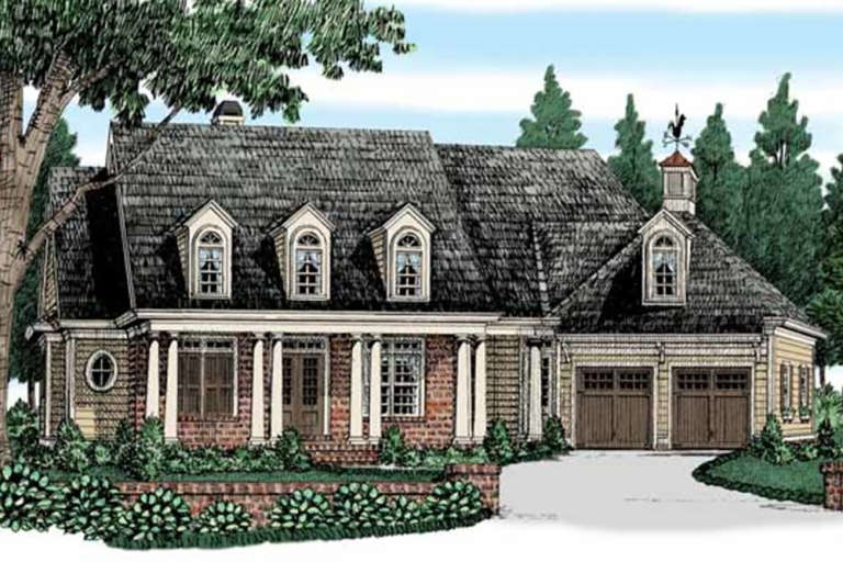 House Plan House Plan #20909 Front Elevation 
