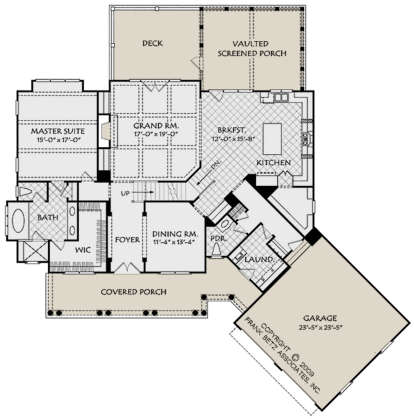 Main Floor for House Plan #8594-00109