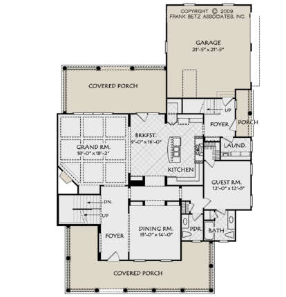 Main Floor for House Plan #8594-00110