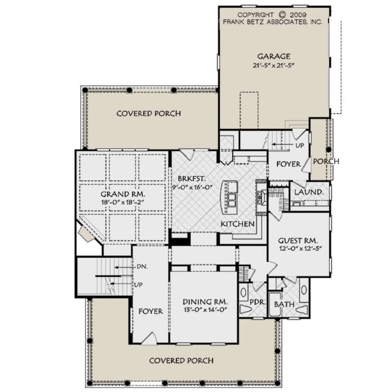 House Plan House Plan #20910 Drawing 1