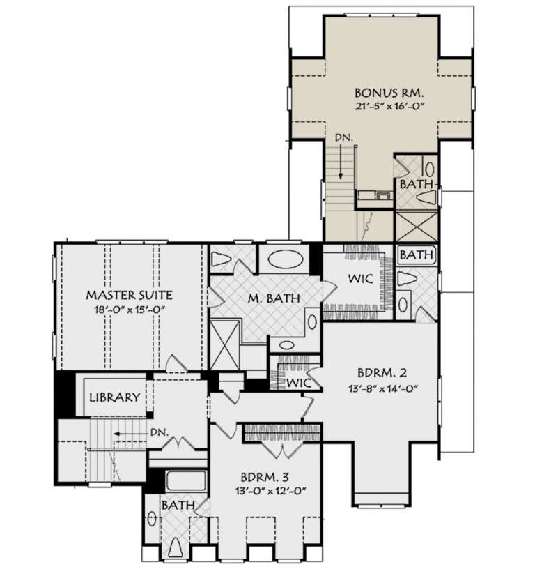 House Plan House Plan #20910 Drawing 2