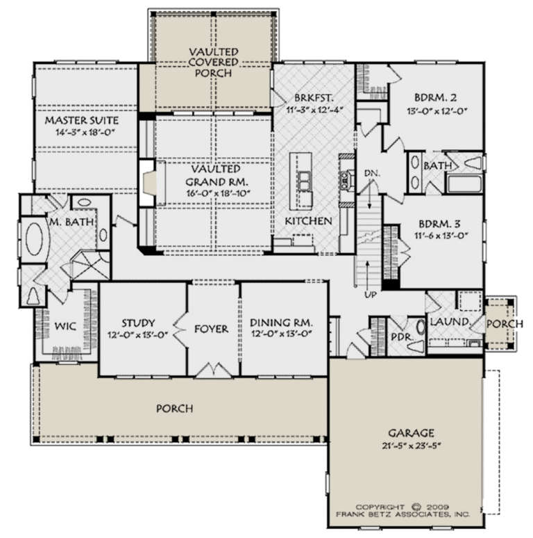 House Plan House Plan #20911 Drawing 1