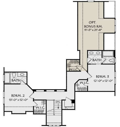 Second Floor for House Plan #8594-00112