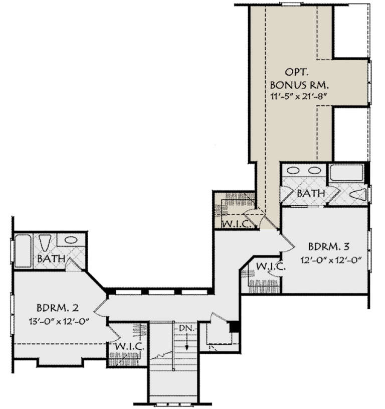 House Plan House Plan #20912 Drawing 2