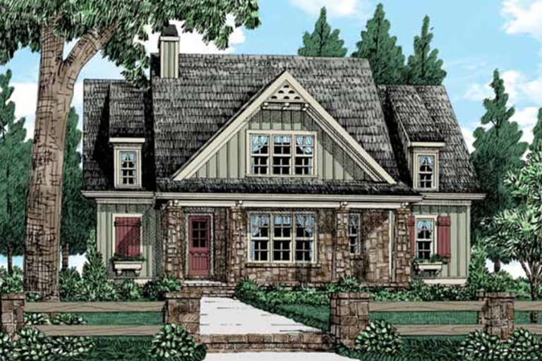 House Plan House Plan #20914 Front Elevation 